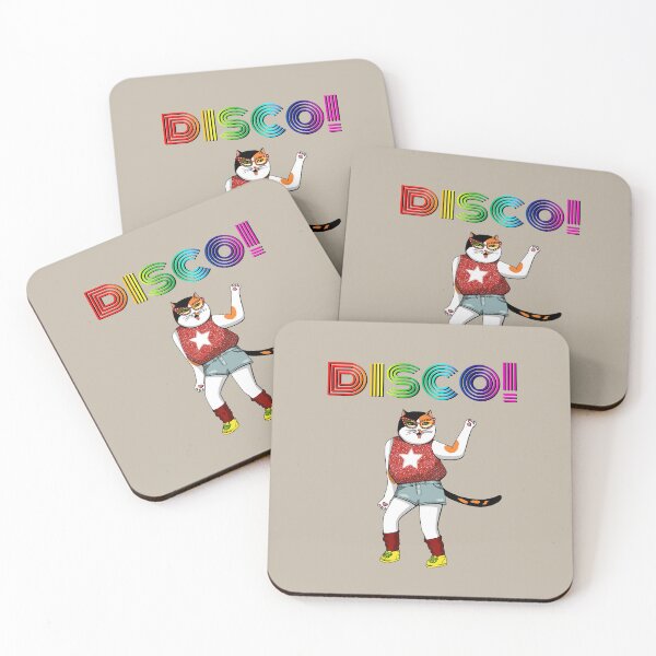 Item preview, Calico Cat Says - Disco, Baby! designed and sold by MagicEyesOnly.