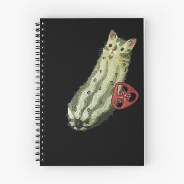 Item preview, Spicy Cat Pickle - Funny design for cats and pickles fans designed and sold by FelineEmporium.