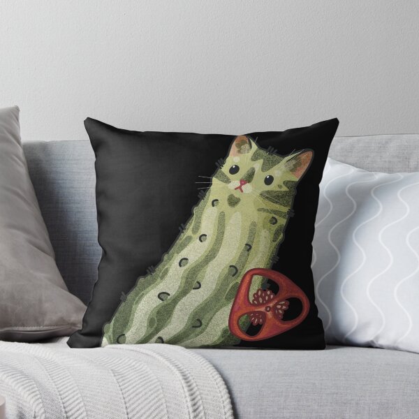 Item preview, Spicy Cat Pickle - Funny design for cats and pickles fans designed and sold by FelineEmporium.