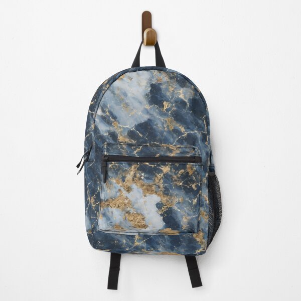 Item preview, Golden Blue Faux Sodalite Marble Texture designed and sold by ChromoCrafts.