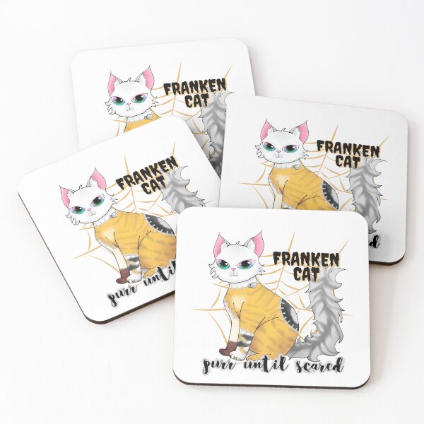 Item preview, Frankencat, the purrfect Halloween pet designed and sold by AranisuDrawings.