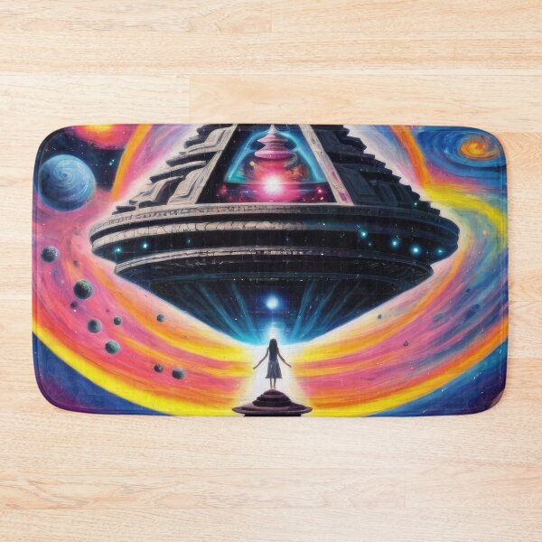 Item preview, Trippy space temple designed and sold by Pepooteric.