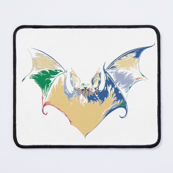 Item preview, Halloween Bat - Abstract Colourful Line Drawing No. 5 designed and sold by iampaulmorris.