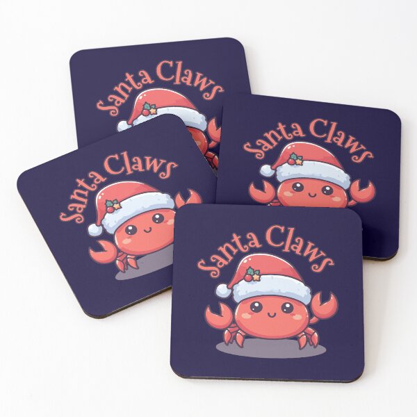 Item preview, Santa Claws - cute Christmas crab designed and sold by damomonkey.