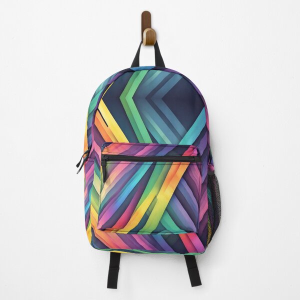 Item preview, Abstract pattern of colorful lines designed and sold by studio468.