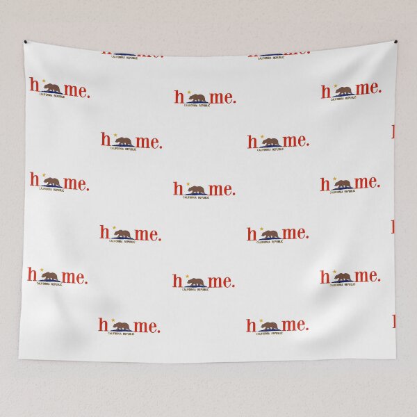 Item preview, Home California republic play on the state flag with the bear designed and sold by adesignworld.