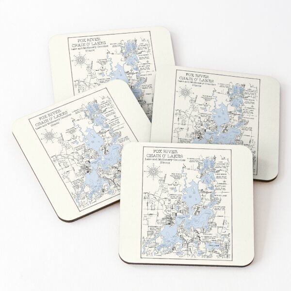 Item preview, Fox River Chain O Lakes IL  designed and sold by Jean Plout.