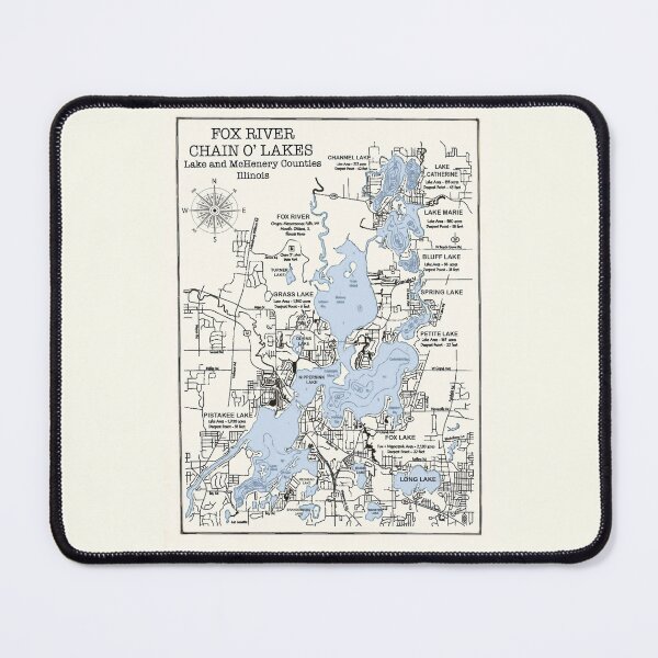 Item preview, Fox River Chain O Lakes IL designed and sold by Jean Plout.