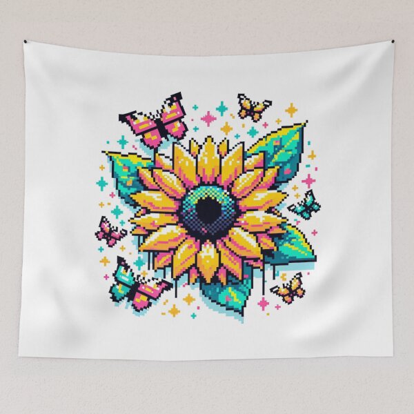 Item preview, Pixelated Petal Radiance designed and sold by PixelPunkster.