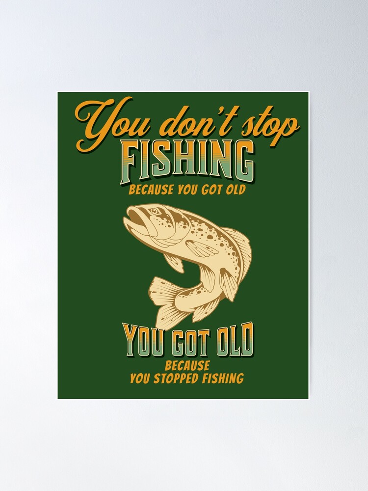 You dont stop fishing because you got old - Bow fishing