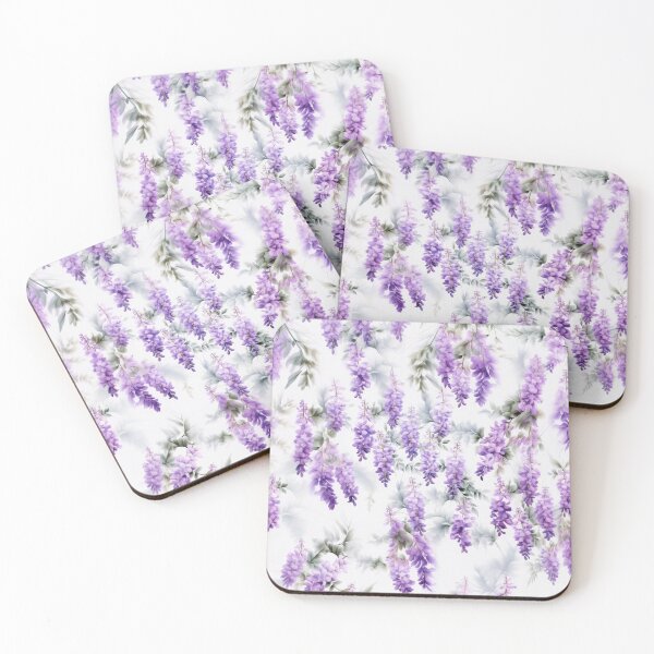 Item preview, Elegant Wisteria Flowers Patterned designed and sold by Ins-by-NP.