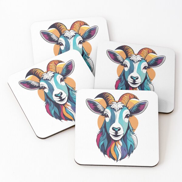 Item preview, Cute Mountain Goat designed and sold by WildlifeInc.
