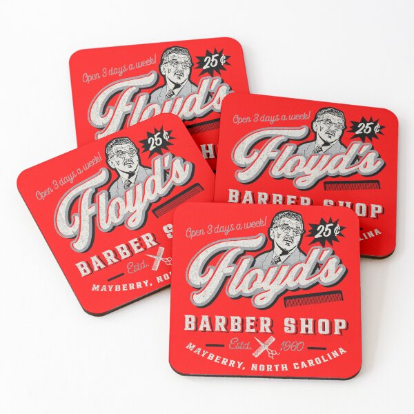 Item preview, Floyd's Barber Shop Estd. 1960 designed and sold by Alema Art.