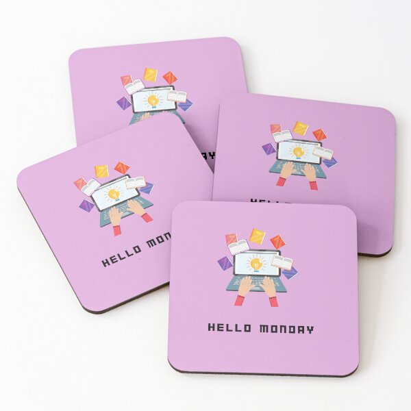 Item preview, Hello Monday designed and sold by QuirkStreet.