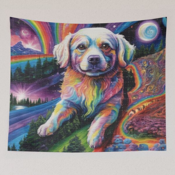 Item preview, Rainbow dog designed and sold by Pepooteric.