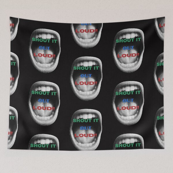 Item preview, SHOUT IT OUT LOUD!! designed and sold by misslizzyspin.