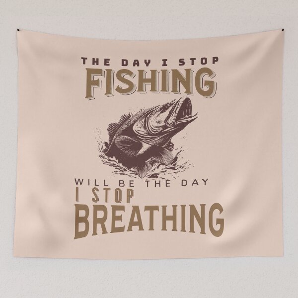 Item preview, The day i stop fishing - Bow fishing - Bassmasters - Bonefish - Fishing Rod holder - Fishing is my life designed and sold by JansenGS.