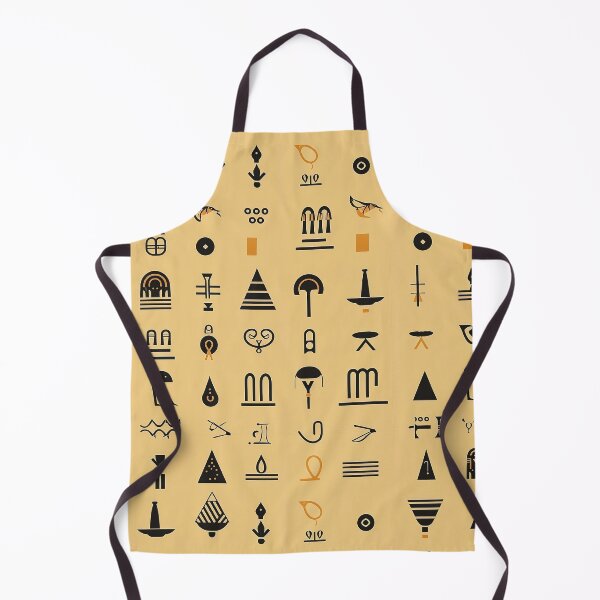 Item preview, Alphabet and various symbols at the Egyptian temple designed and sold by exitbird.