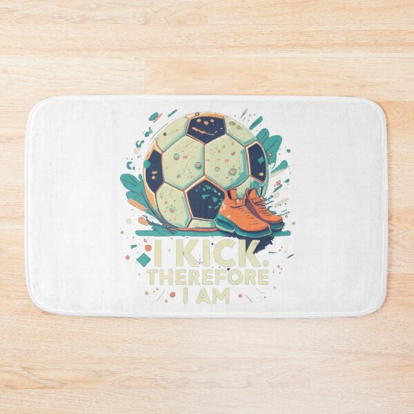 Item preview, i kick therefore i am  designed and sold by PintSizedPixel.