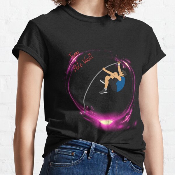 Pole Vaulting Definition Pole Jump Track And Field Women's Plus Size T-Shirt