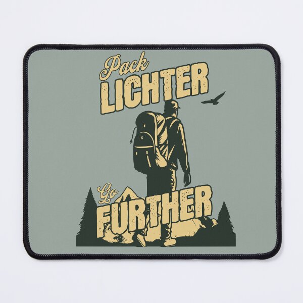 Item preview, Pack lichter, go further - exploretheworld - Visiting Places - aroundtheworld - Die Wanderlust – outdoorlife – exploremore – Sundown adventure – Adventure capitalist. designed and sold by JansenGS.