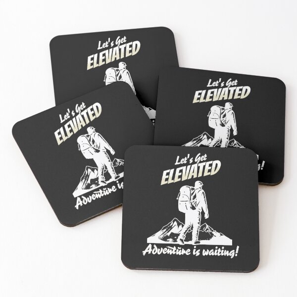 Item preview, Lets get elevated - exploretheworld - Visiting Places - aroundtheworld - Die Wanderlust – outdoorlife – exploremore – Sundown adventure – Adventure capitalist. designed and sold by JansenGS.
