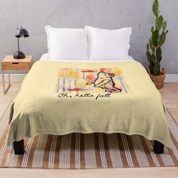 Item preview, Classic Winnie the Pooh Watercolor oh hello fall designed and sold by stargazerhill.
