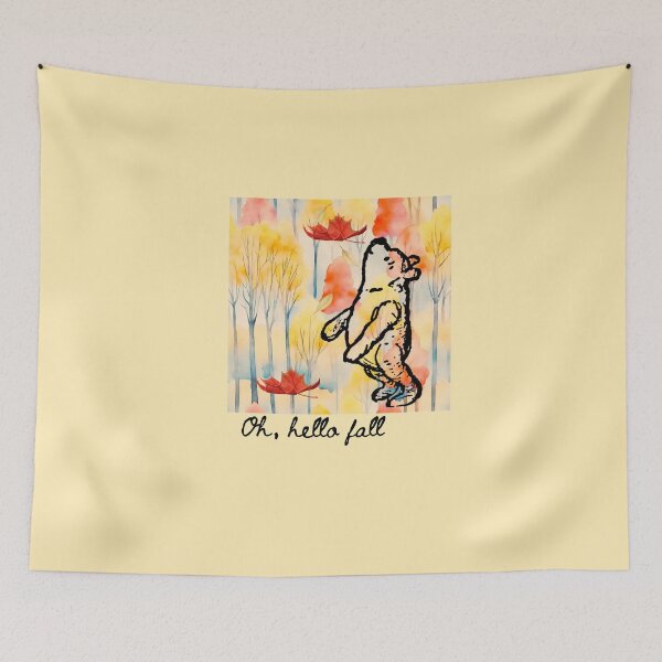 Item preview, Classic Winnie the Pooh Watercolor oh hello fall designed and sold by stargazerhill.