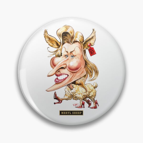 Item preview, MERYL SHEEP - Another Great Illustration from Paul Cemmick's MOVIESTAR MUTATIONS by MOVIESTAR MUTATIONS designed and sold by TIGERDAVER.