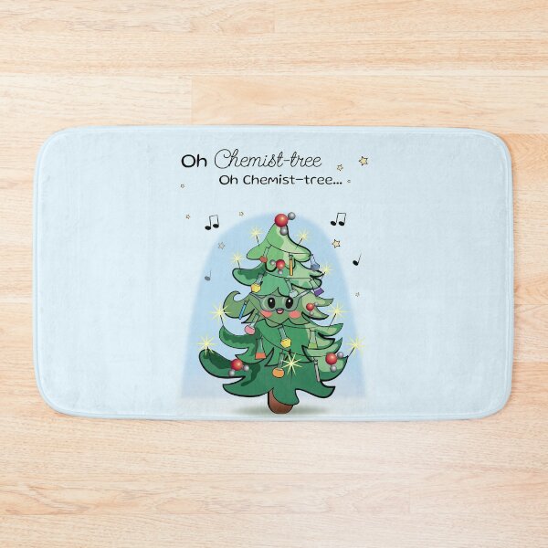 Item preview, Funny Christmas pun Chemist-tree designed and sold by HajnalkArt.