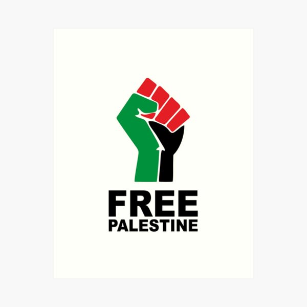 Item preview, Free Palestine  designed and sold by Color Concept.