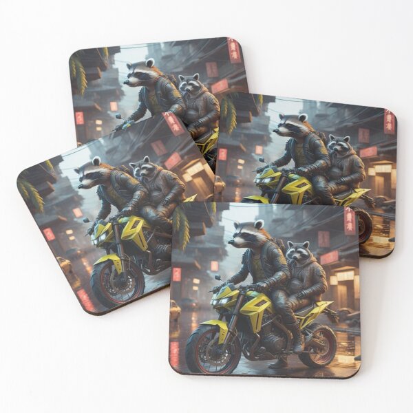 Item preview, Bikers Paule and Pauline in the city designed and sold by KalinsAtelier.