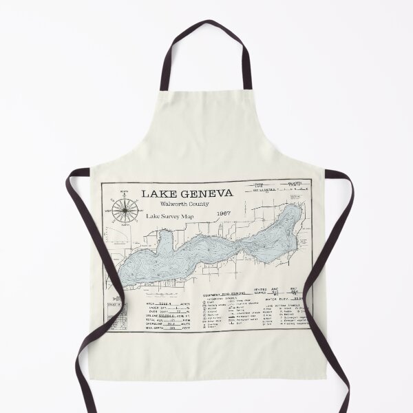 Item preview, Geneva Lake WI Walworth County 1967 designed and sold by Jean Plout.