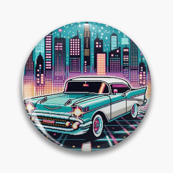 Item preview, Neon Night Drive designed and sold by PixelPunkster.