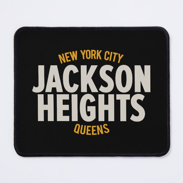 Artikelvorschau, Jackson Heights Queens Logo - A Ode to a Community in New York entworfen und verkauft von Boogosh.