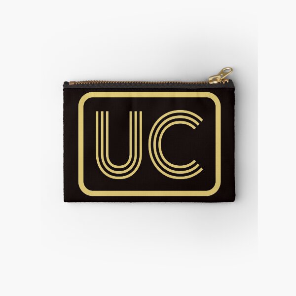 Item preview, UC Initials Gold Geometric Letters designed and sold by Jeallan Designs.