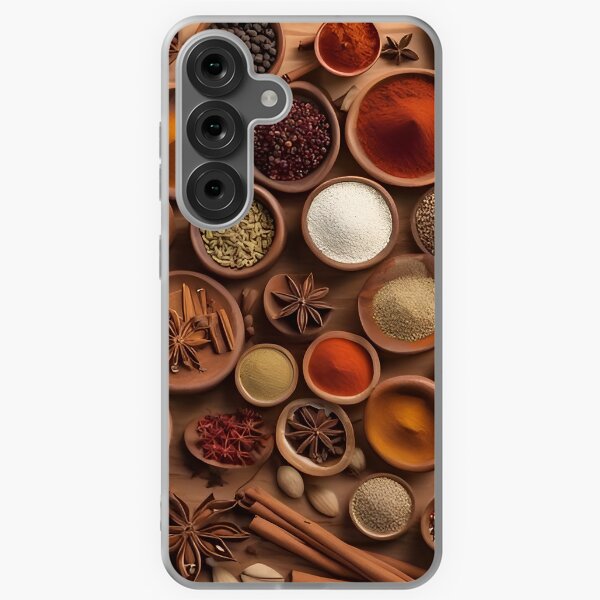 Item preview, Spices shot from above in a knolling style designed and sold by scottanderson2.