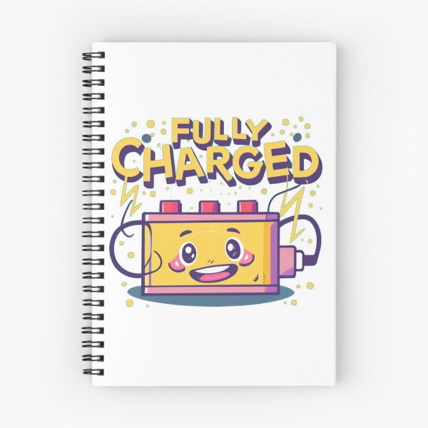 Item preview, fully charged designed and sold by PintSizedPixel.