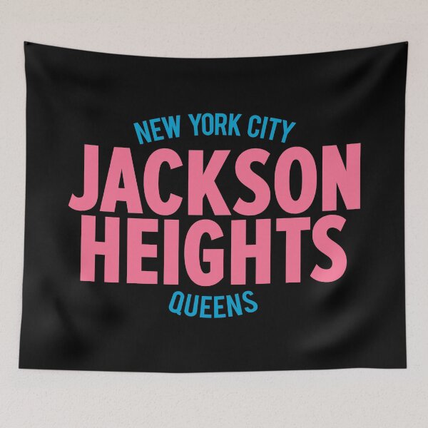 Artikelvorschau, Jackson Heights, Queens - Emblem of NYC's Diversity entworfen und verkauft von Boogosh.