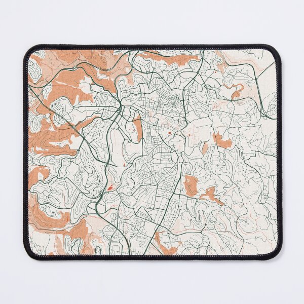 Item preview, Jerusalem City Map of Israel  - Bohemian designed and sold by deMAP.