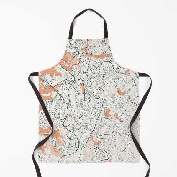 Item preview, Jerusalem City Map of Israel  - Bohemian designed and sold by deMAP.