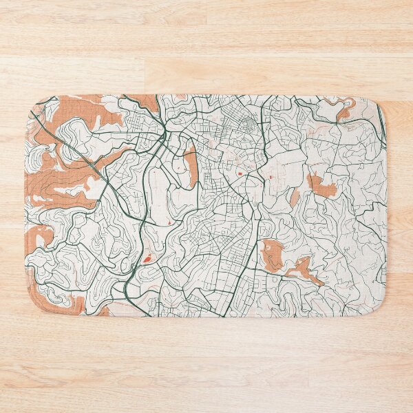Item preview, Jerusalem City Map of Israel  - Bohemian designed and sold by deMAP.
