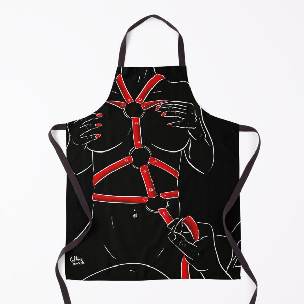 Item preview, Naked woman in harness BDSM couple designed and sold by Culturesensible.