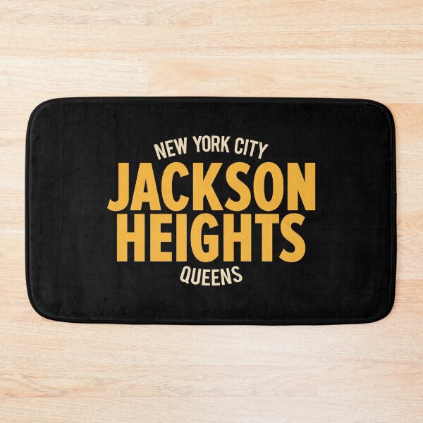 Artikelvorschau, Jackson Heights Queens Logo - A Ode to a Community in New York entworfen und verkauft von Boogosh.