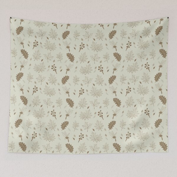 Item preview, Elegant Fall Leaves Seamless Pattern designed and sold by Acim0.
