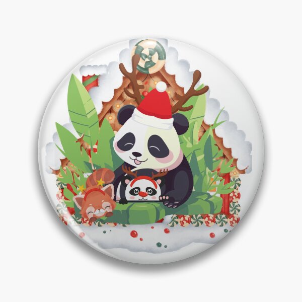 Item preview, Christmas pandas  designed and sold by Nadith70.