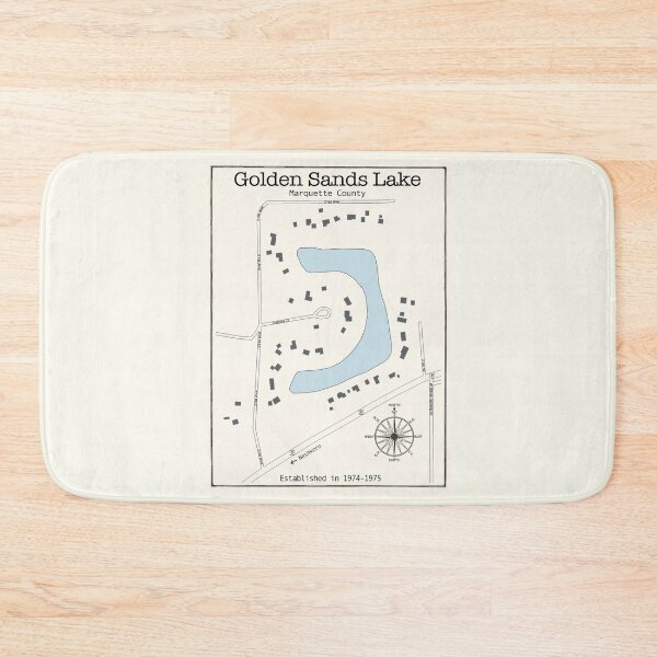 Item preview, Golden Sands Lake WI Marquette County designed and sold by Jean Plout.