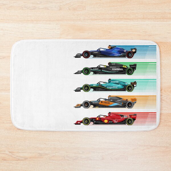 Item preview, New Formula Racing Cars (White) designed and sold by Mariel  Toigo.