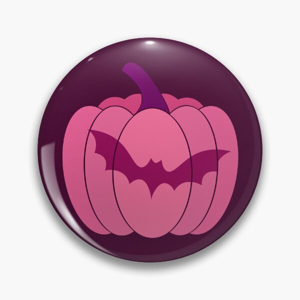 Item preview, Pink Pumpkin for Halloween Pumpkin with Bat Pink Halloween Party  designed and sold by AlwaysBeAStar.