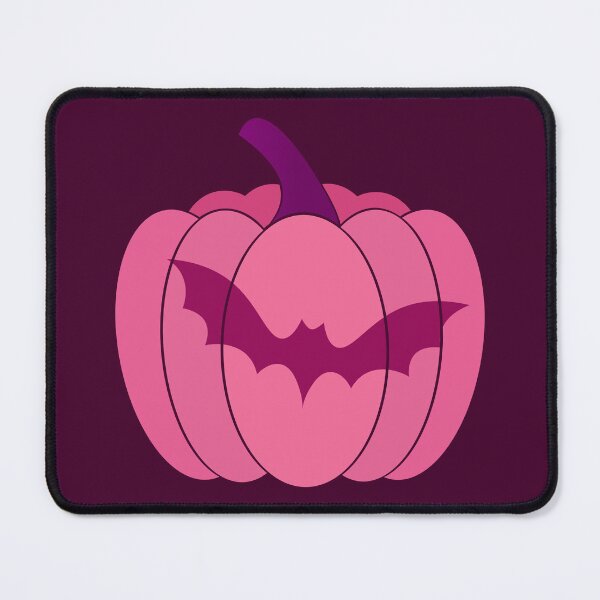Item preview, Pink Pumpkin for Halloween Pumpkin with Bat Pink Halloween Party designed and sold by AlwaysBeAStar.